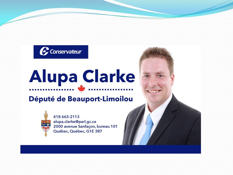 Alupa Clarke, député