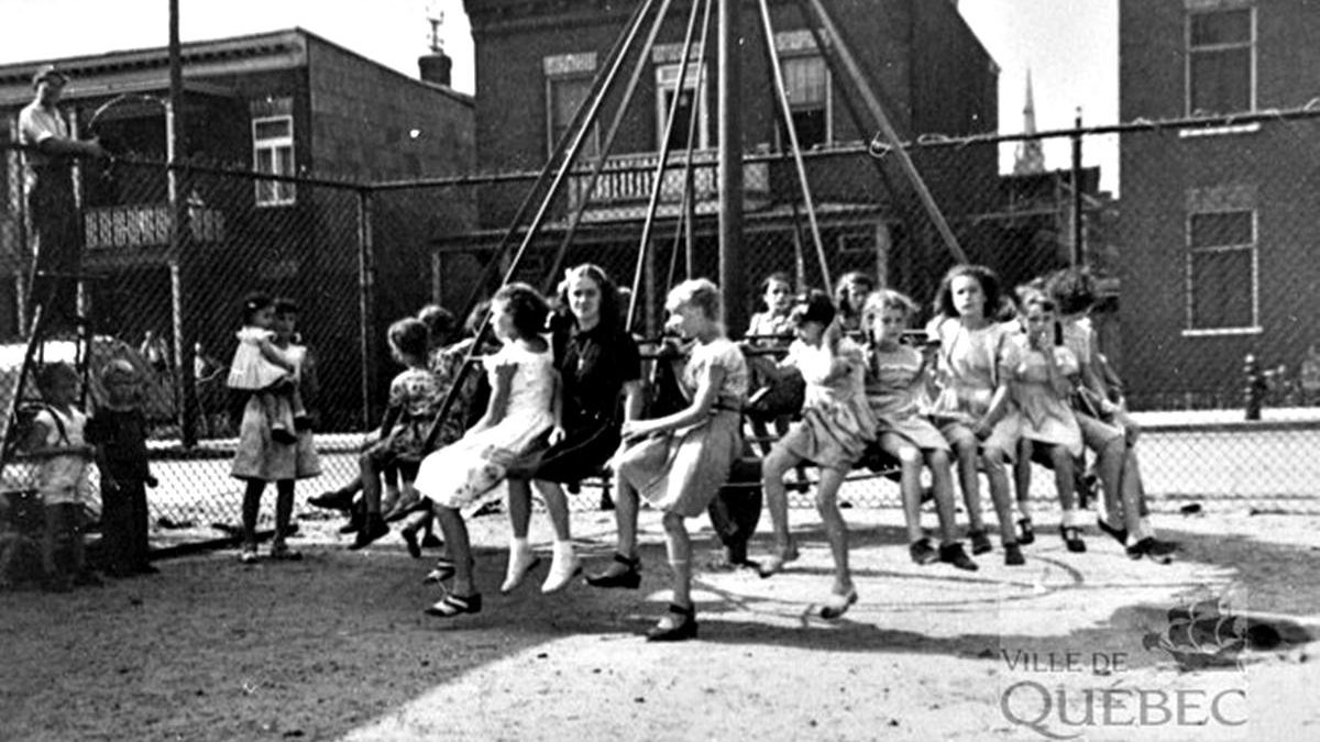 Limoilou dans les années 1940 (39) : le parc d'Iberville | 24 mai 2020 | Article par Jean Cazes