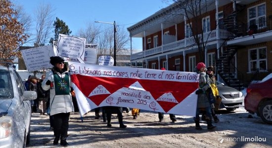 Journée internationale des femmes : marche régionale à Limoilou - Jean Cazes