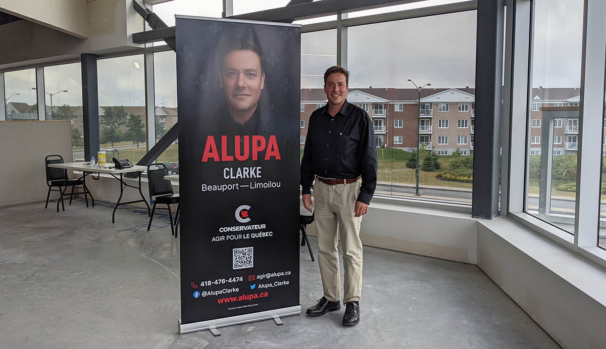 Élections fédérales 2021 : Alupa Clarke, Parti conservateur du Canada | 3 septembre 2021 | Article par Suzie Genest