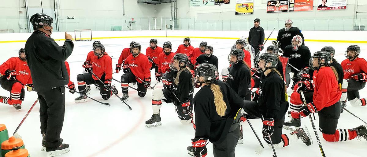 Hockey collégial féminin : les Titans à l'entraînement... enfin! | 17 août 2021 | Article par Christian Lemelin