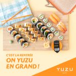 Retour en classe : Commande en ligne ton Yuzu - Yuzu sushi Limoilou