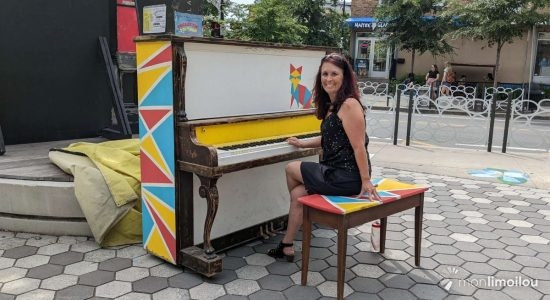 Les pianos publics reviennent enchanter les quartiers - Suzie Genest