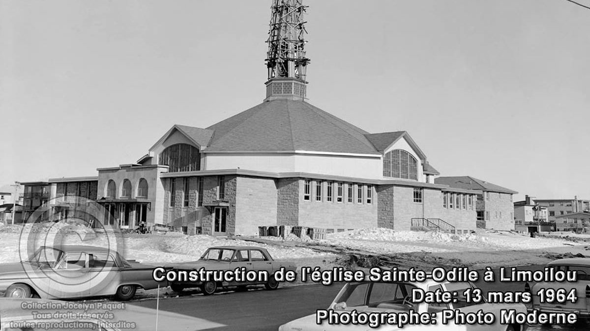 Limoilou dans les années 1960 : construction de l’ex-église Sainte-Odile | 19 mars 2023 | Article par Jean Cazes
