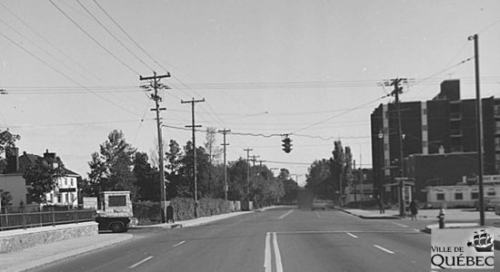 Limoilou dans les années 1960 : intersection de la Canardière et D’Estimauville - Jean Cazes
