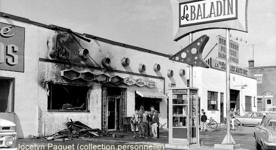Limoilou dans les années 1960 : Le Baladin incendié - Jean Cazes