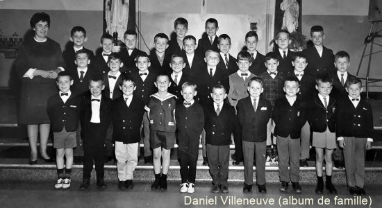Limoilou dans les années 1960 : élèves de l’école Saint-Fidèle - Jean Cazes