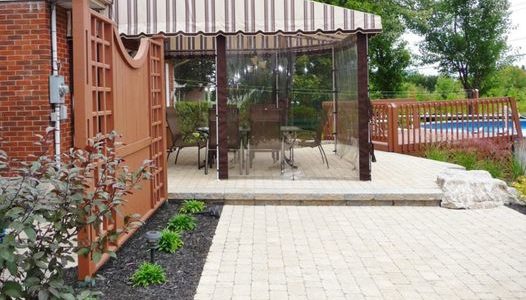 Un auvent de patio fixe pour votre terrasse | Auvents W. Lecours inc.