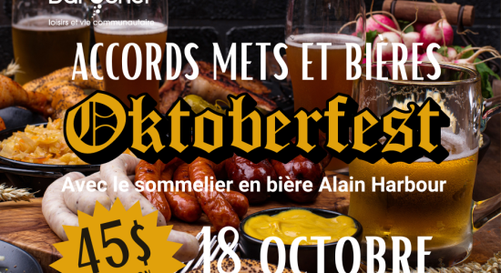 Accords mets et bières - Oktoberfest